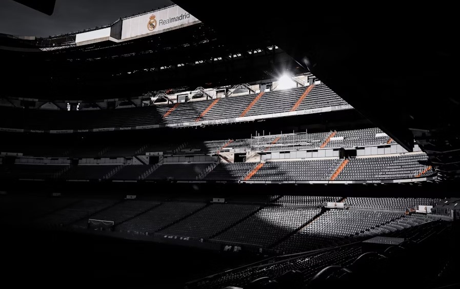 Santiago Bernabeu od wewnątrz