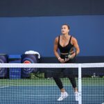 Aryna Sabalenka podczas treningu w Waszyngtonie