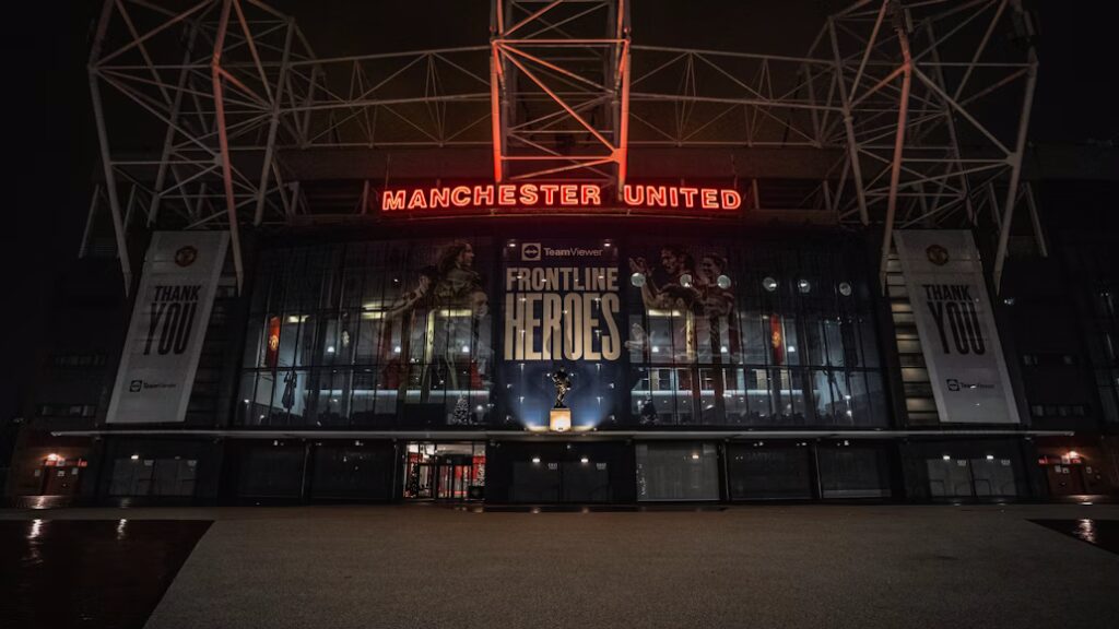 Wejście na stadion Manchesteru United