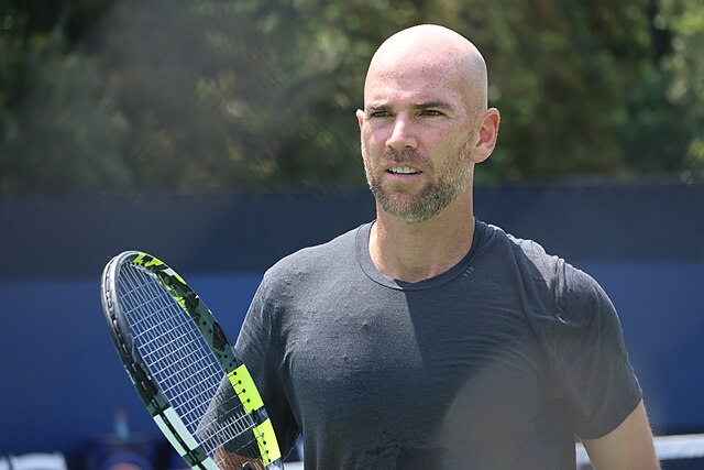 Adrian Mannarino podczas treningu