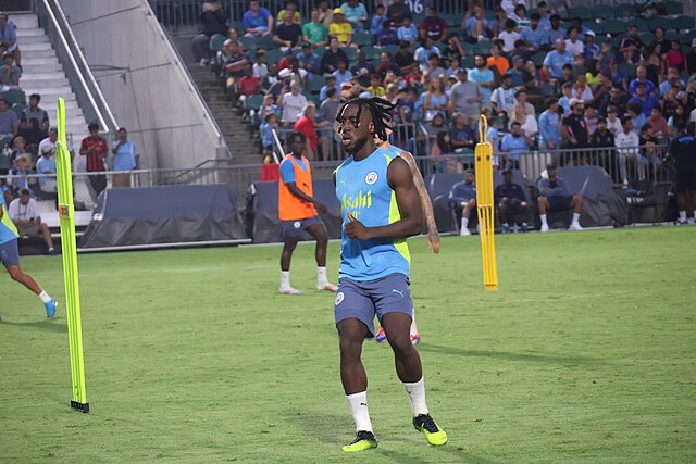 Josh Wilson-Esbrand podczas treningu