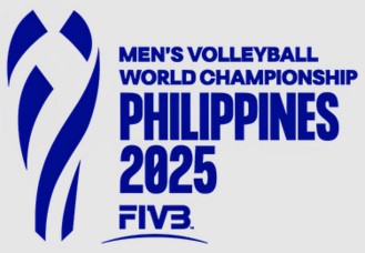 Logo MŚ siatkarzy 2025