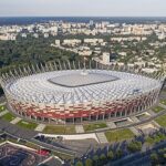 Stadion Narodowy z lotu ptaka