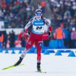 Lisa Theresa Hauser na trasie biathlonowej