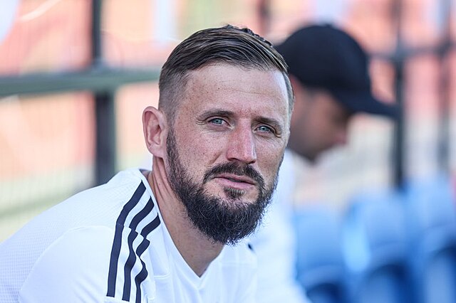 Łukasz Tomczyk na ławce trenerskiej