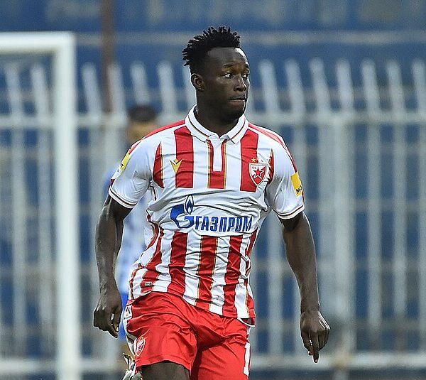 Osman Bukari w barwach Crveny Zvezdy