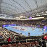 Wnętrze kortu w Brisbane podczas United Cup