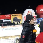 Paweł Wąsek przy mikrofonie