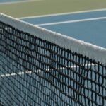 Siatka tenisowa od skosu
