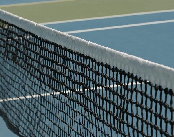 Siatka tenisowa od skosu