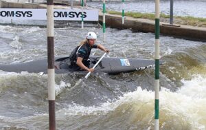 Klaudia Zwolińska na trasie