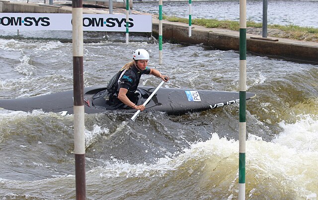 Klaudia Zwolińska na trasie