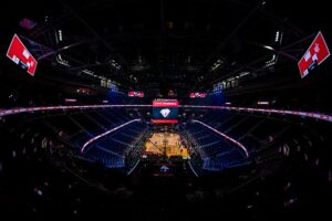 Zaciemniony parkiet NBA All-Star weekend 2022