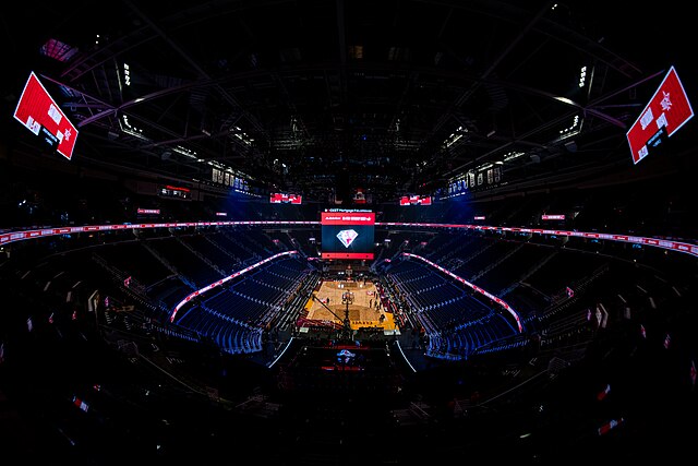 Zaciemniony parkiet NBA All-Star weekend 2022