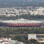 Panorama z widokiem na Stadion Narodowy
