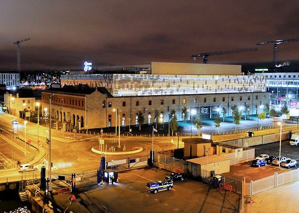 3Arena w Dublinie od zewnątrz