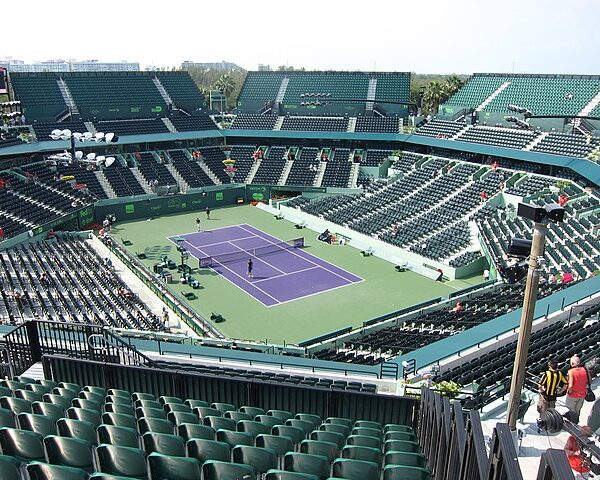 Kort centralny w Miami