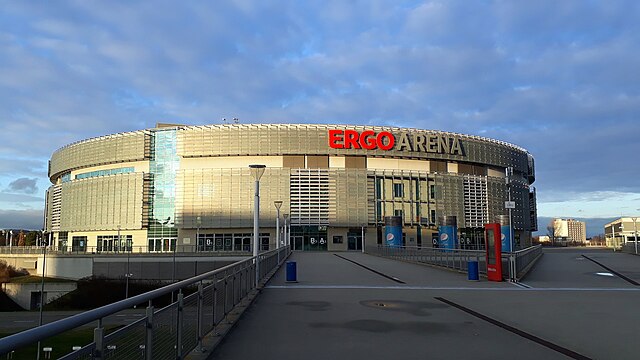 Ergo Arena z zewnątrz