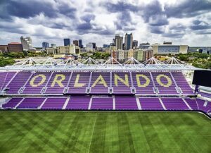 Stadion Orlando City za dnia