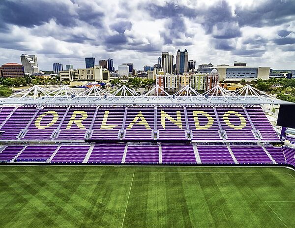 Stadion Orlando City za dnia