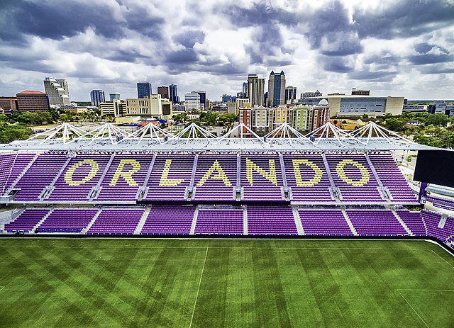 Stadion Orlando City za dnia