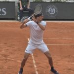Alexander Zverev bierze zamach forehandowy