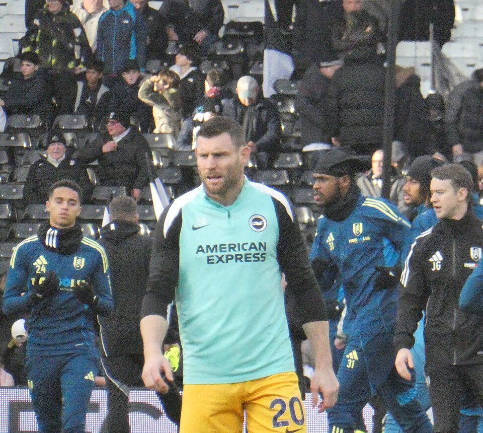 James Milner w stroju treningowym