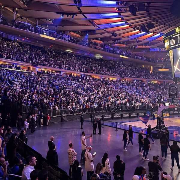 Wypełniona hala Madison Square Garden