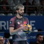 Tomasz Fornal na zagrywce