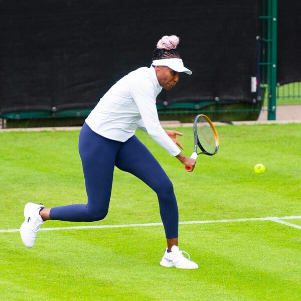 Venus Williams podczas treningu