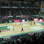 Mecz Tauron Basket Ligi w hali CRS w Zielonej Górze