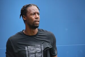 Gael Monfils podczas treningu w Waszyngtonie