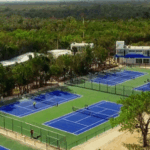 Kompleks kortów w Cancun