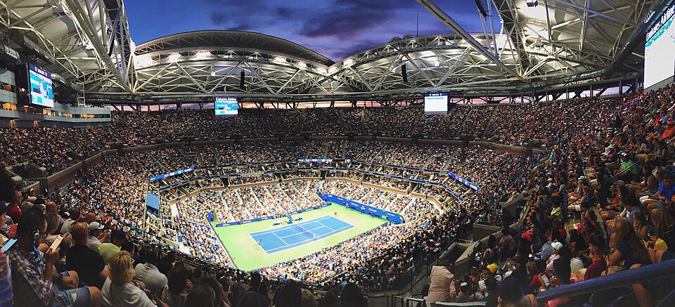 Kort główny US Open