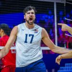 Jake Heynes celebrujący zdobyty punkt