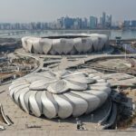 Hangzhou Olympic Sports Expo Center z góry