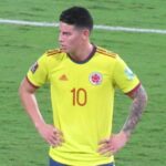 James Rodriguez w koszulce Kolumbii