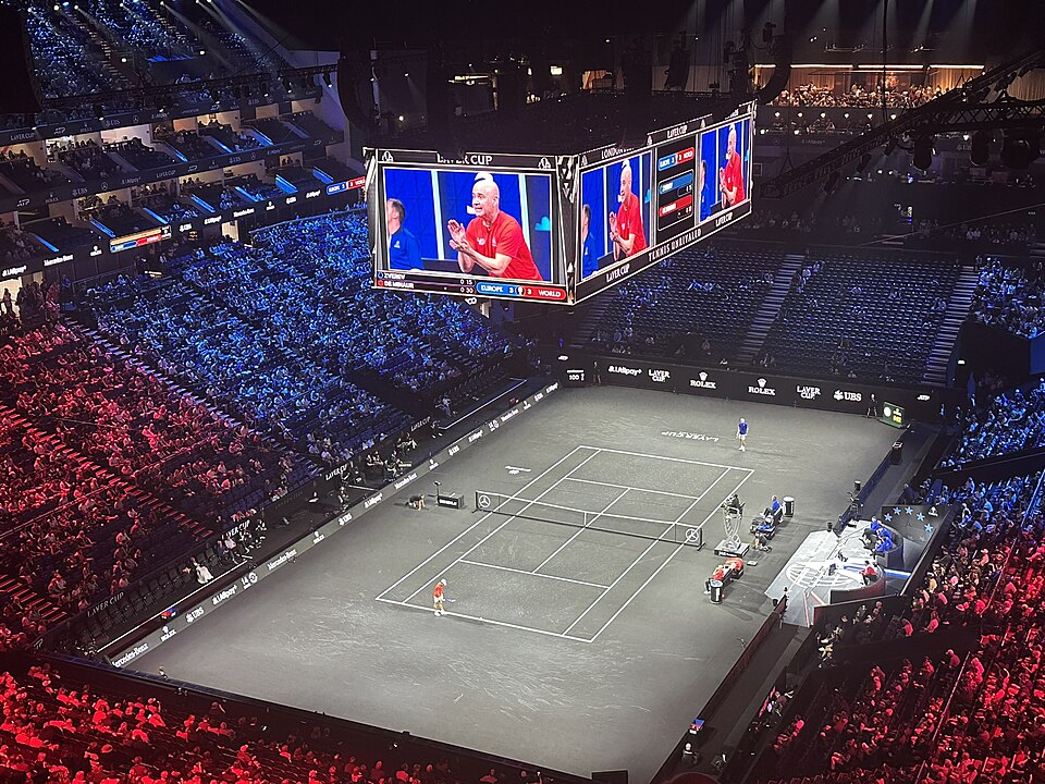 Wypełniona hala O2 w Londynie pod oprawą Laver Cup