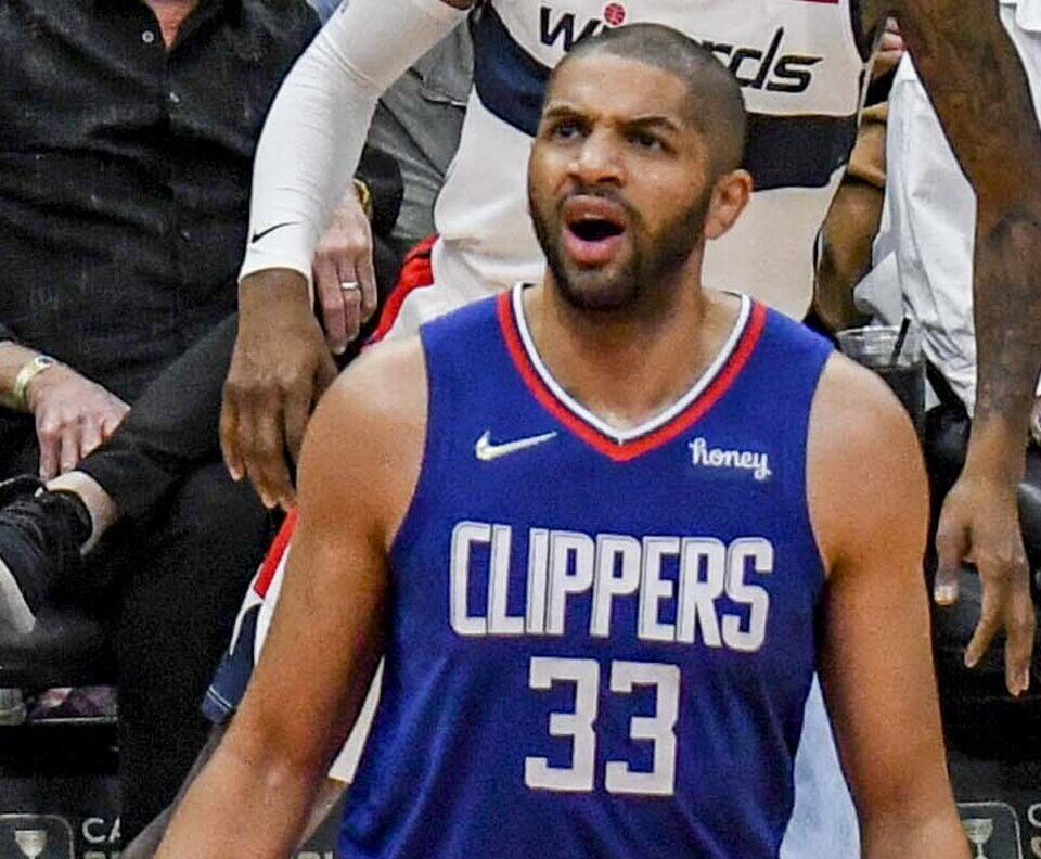 Nicolas Batum w koszulce Los Angeles Clippers