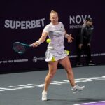 Anna Blinkova podczas Transylvania Open